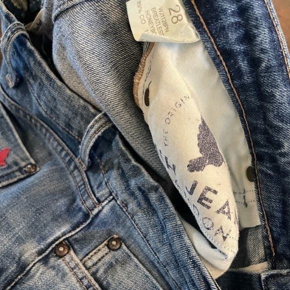 MIH Breathless‎ Low Rise Skinny Leg Jeans by Anthro Sz 28 - Picture 4 of 9